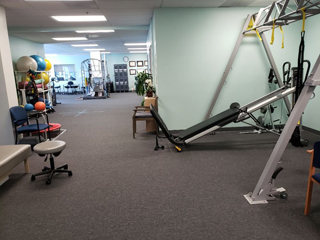 Inside the Made to Move Physical Therapy office